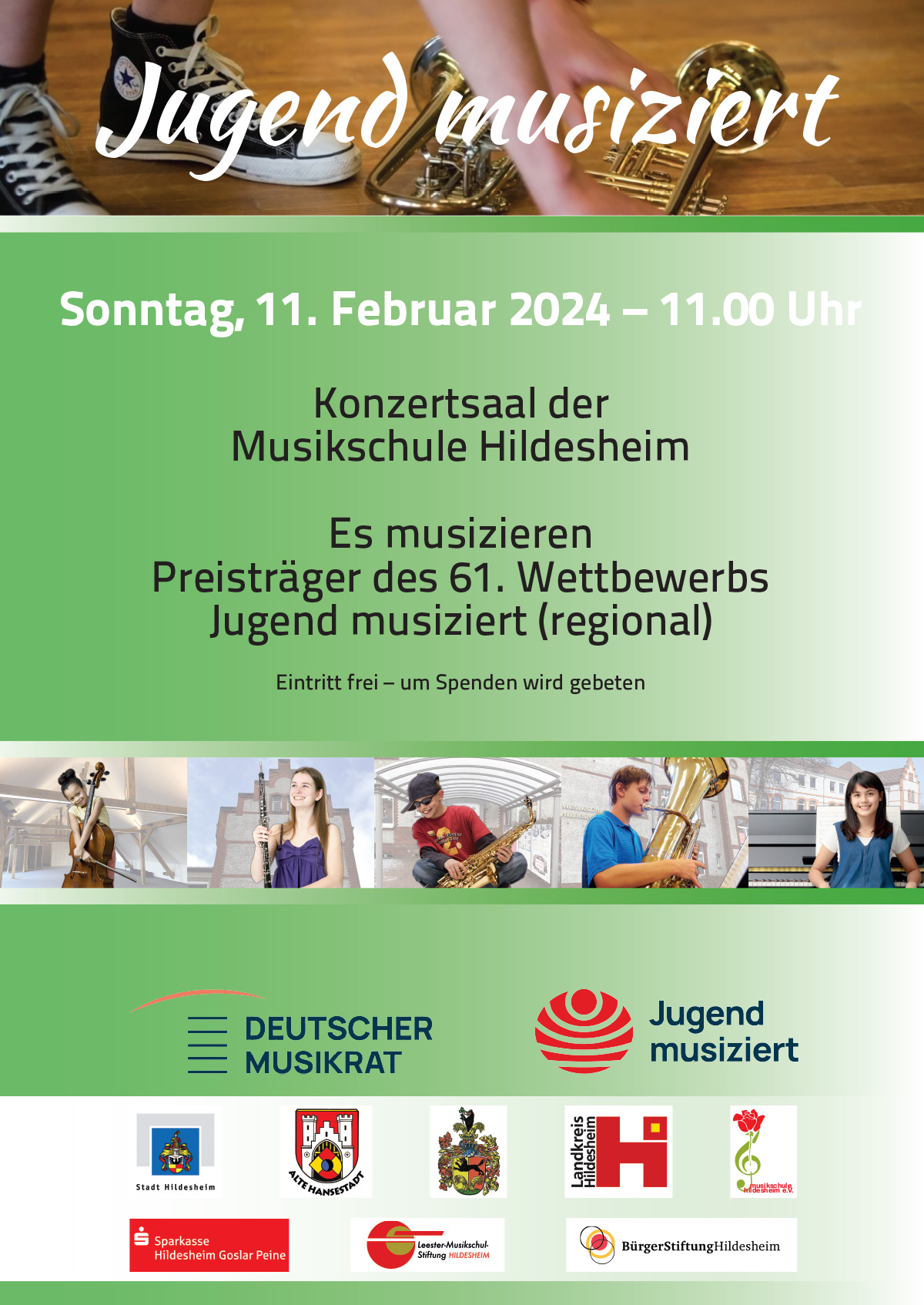 Jugend musiziert | Preisträgerkonzert am 11.02.2024