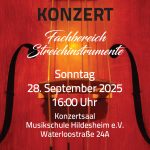 Fachbereich Streichinstrumente | 28.09.2025 um 16:00 Uhr