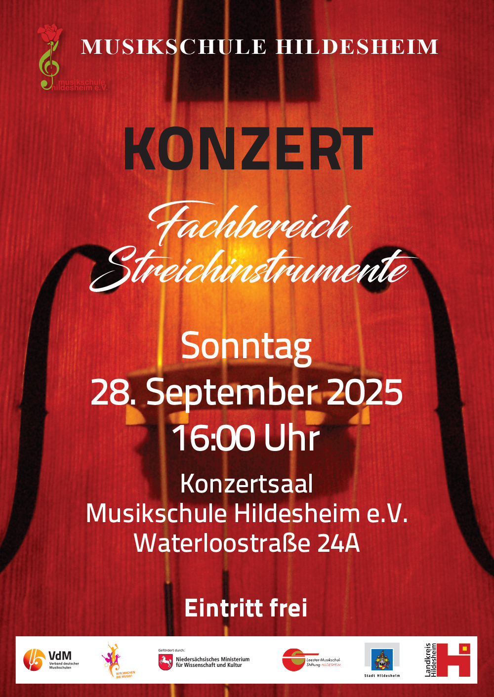 Fachbereich Streichinstrumente | 28.09.2025 um 16:00 Uhr