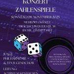 Konzert Zahlenspiele | 09.11.2025 um 17:00 Uhr