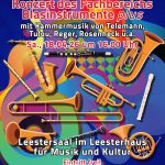 Fachbereichskonzert Bläser - 18.04.2026 um 16.00 Uhr