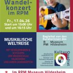 Kulturquadrat Veranstaltung/Musikschule “Wandelkonzert im RPM“ - 17.04.2026 um 15.00 Uhr und um 16.15 Uhr